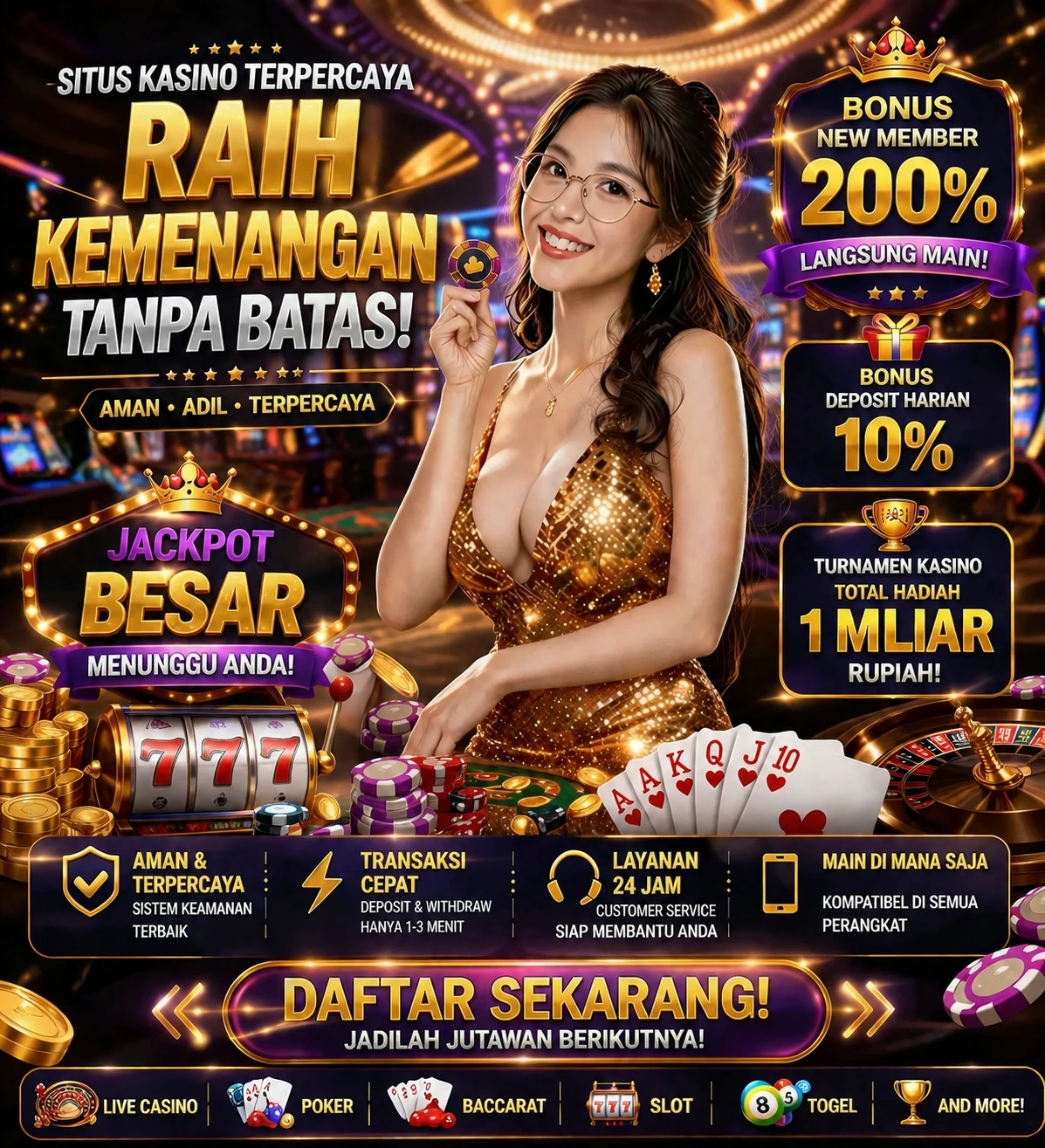Roleta e blackjack 777fun